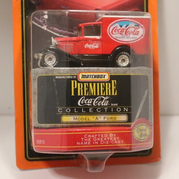 Matchbox Premiere Collection Ford model A delivery truck coca-cola collection - Picture 2 of 6